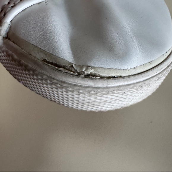 Miki House White & Gold Toddler Sneakers - Picture 10 of 12